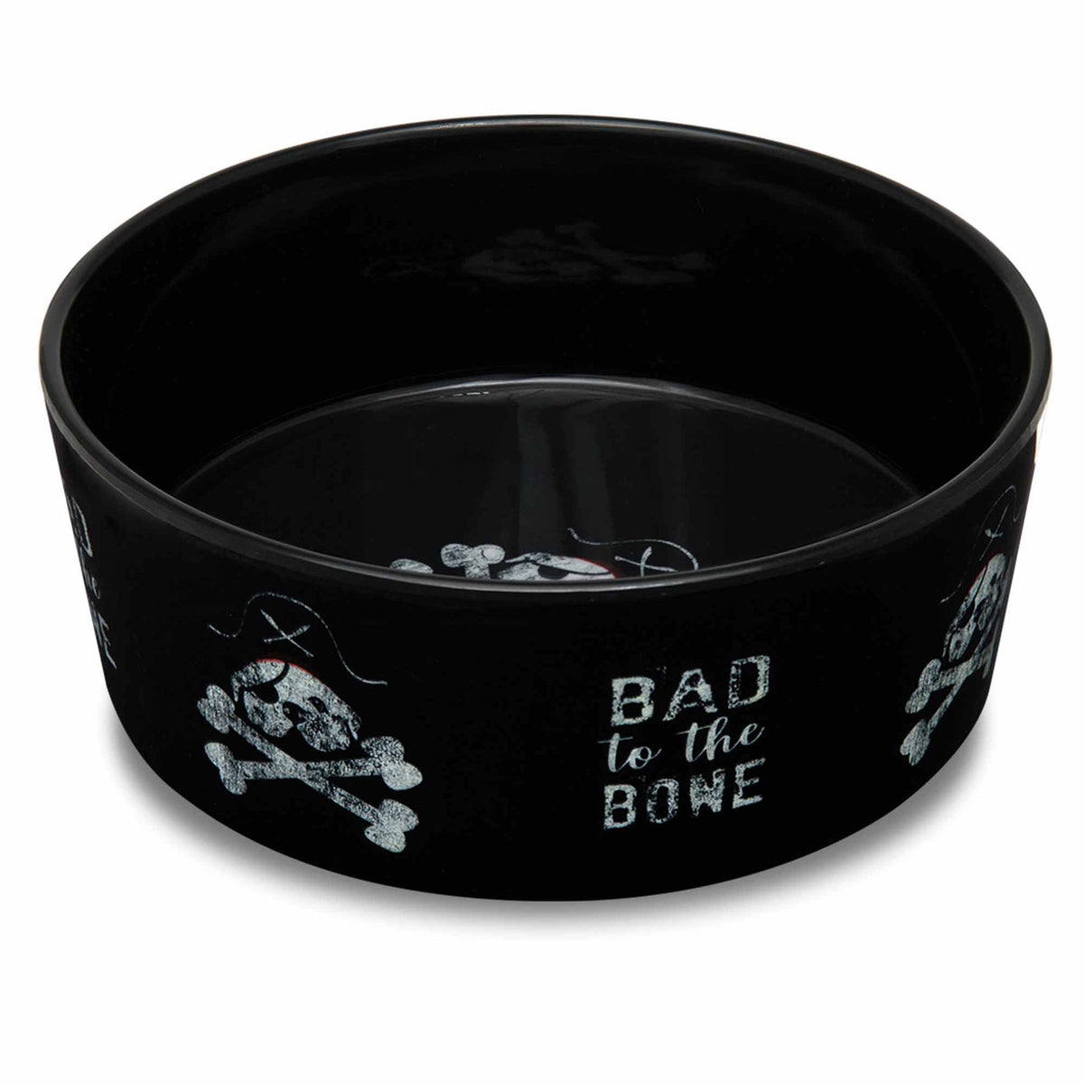 Loving Pets Inc. - Bad To The Bone Bowl Skull & Bone