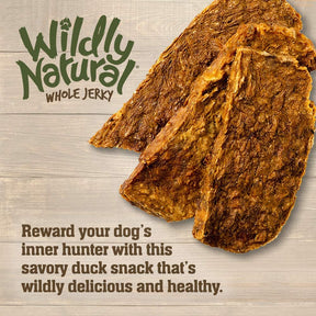 Manna Pro Wildly Natural Jerky Strips Duck