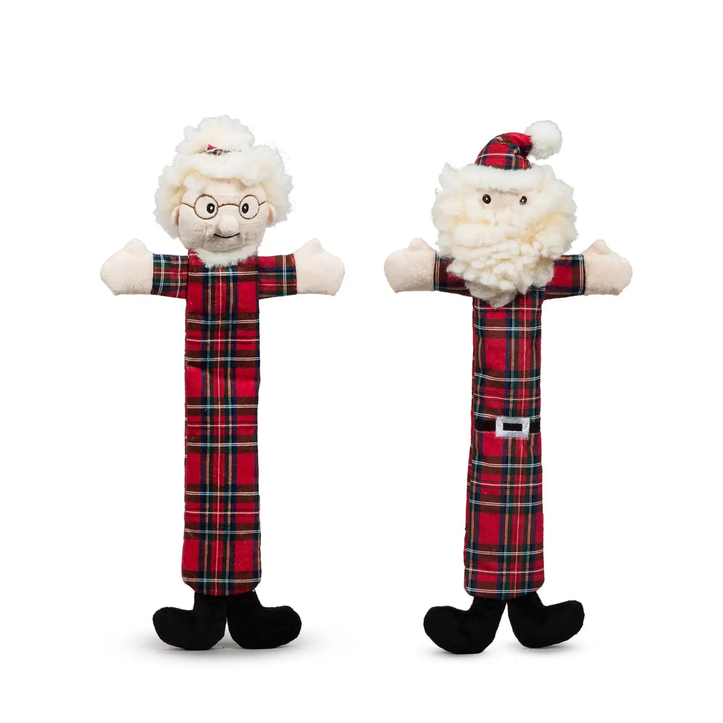 Long & Lovelie HuggleFleece Santa & Mrs Claus