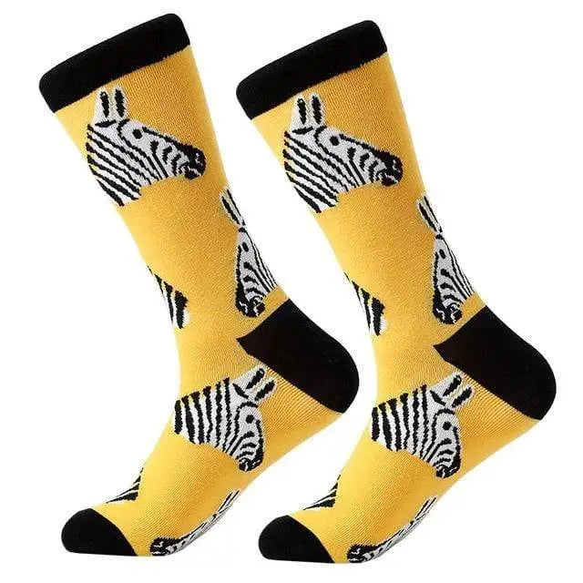 WestSocks - Yellow with Zebras