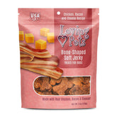 Loving Pets - Bone-Shaped Chicken/Bacon/Cheese Soft Jerky Treats For Dogs