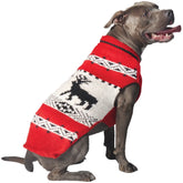 Dog Sweater Red Deer