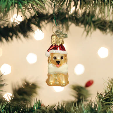Old World Christmas - Mini Jolly Pup