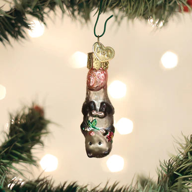 Old World Christmas - Mini Opossum Ornament