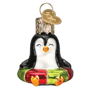 Old World Christmas - Ornament Glass Mini Penguin