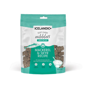 Icelandic+ - Soft Chew Nibblets Mackerel & Skyr Treats For Cats