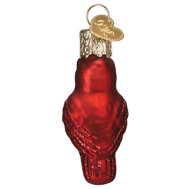 Old World Christmas - Ornament Glass Mini Red Cardinal