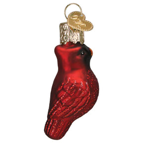 Old World Christmas - Ornament Glass Mini Red Cardinal