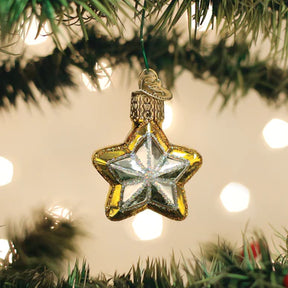 Old World Christmas - Ornament Glass Mini Star