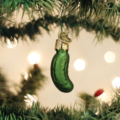 Old World Christmas - Mini Pickle Ornament