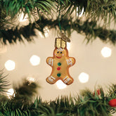 Old World Christmas - Ornament Glass Mini Gingerbread Man