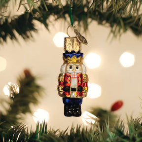 Old World Christmas - Ornament Glass Mini Nutcracker