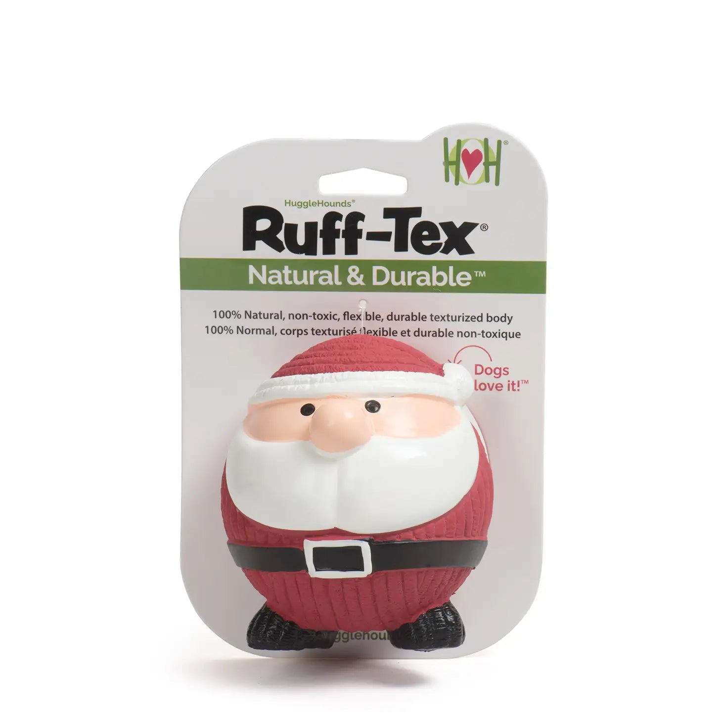 Santa Ruff-Tex Squeaker Ball