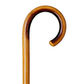 Walking Stick with Rattan Wood Curve