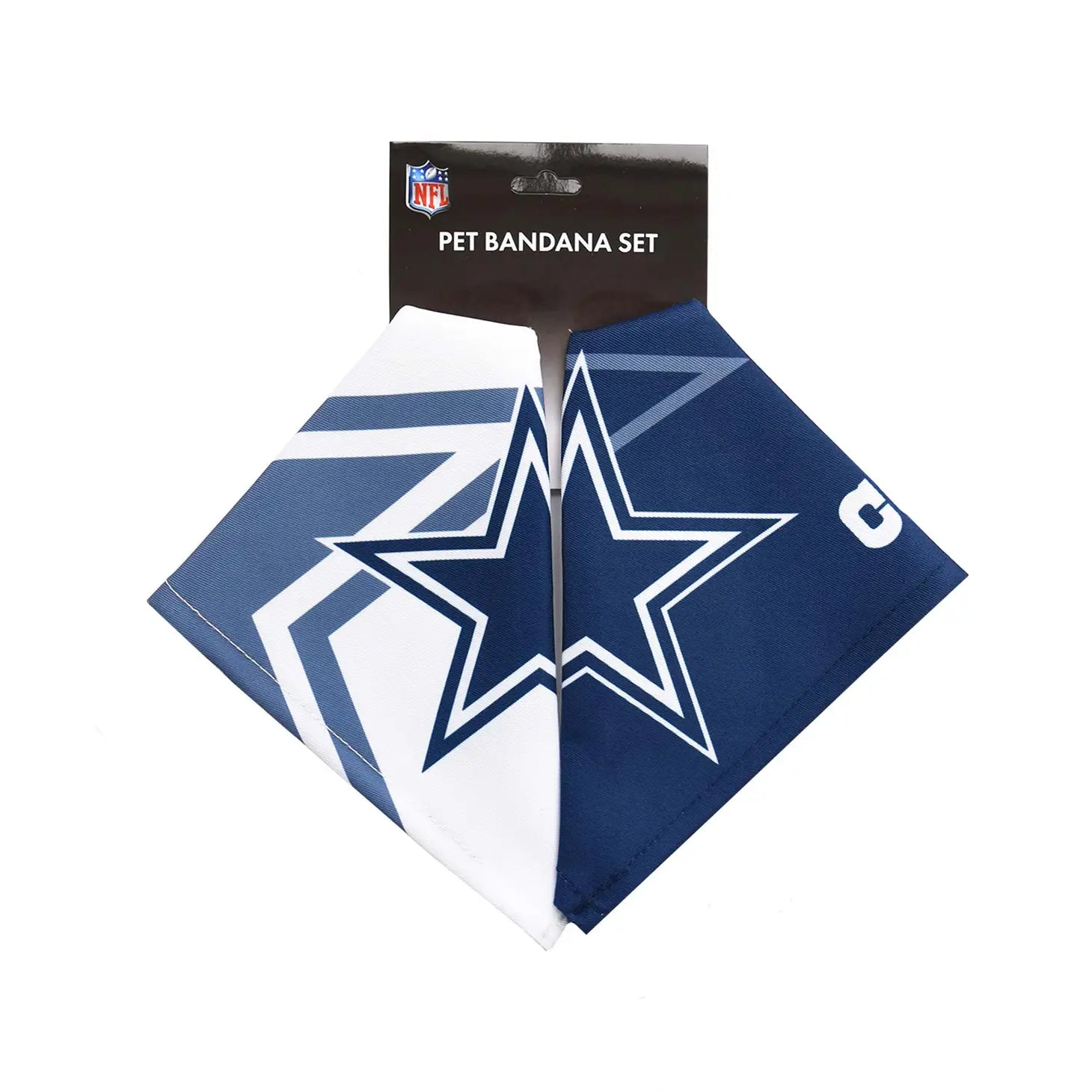 Little Earth Productions - Dallas Cowboys Bandana Set Home & Away Little Earth Productions - Dallas Cowboys Bandana Set Home & Away