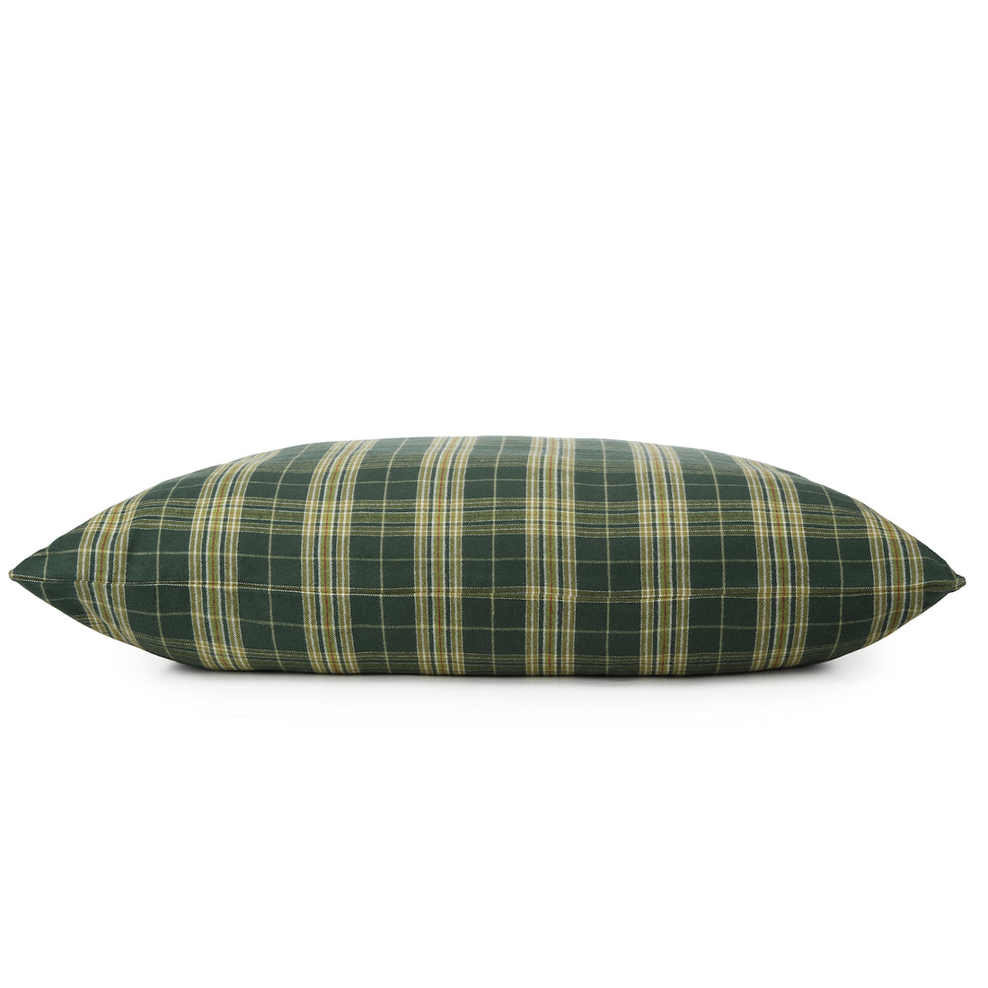 Dog Bed Mossy Plaid Flannel