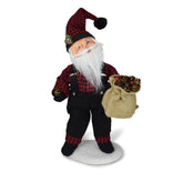 Annalee Winter Woods Santa 9 Inch-Southern Agriculture