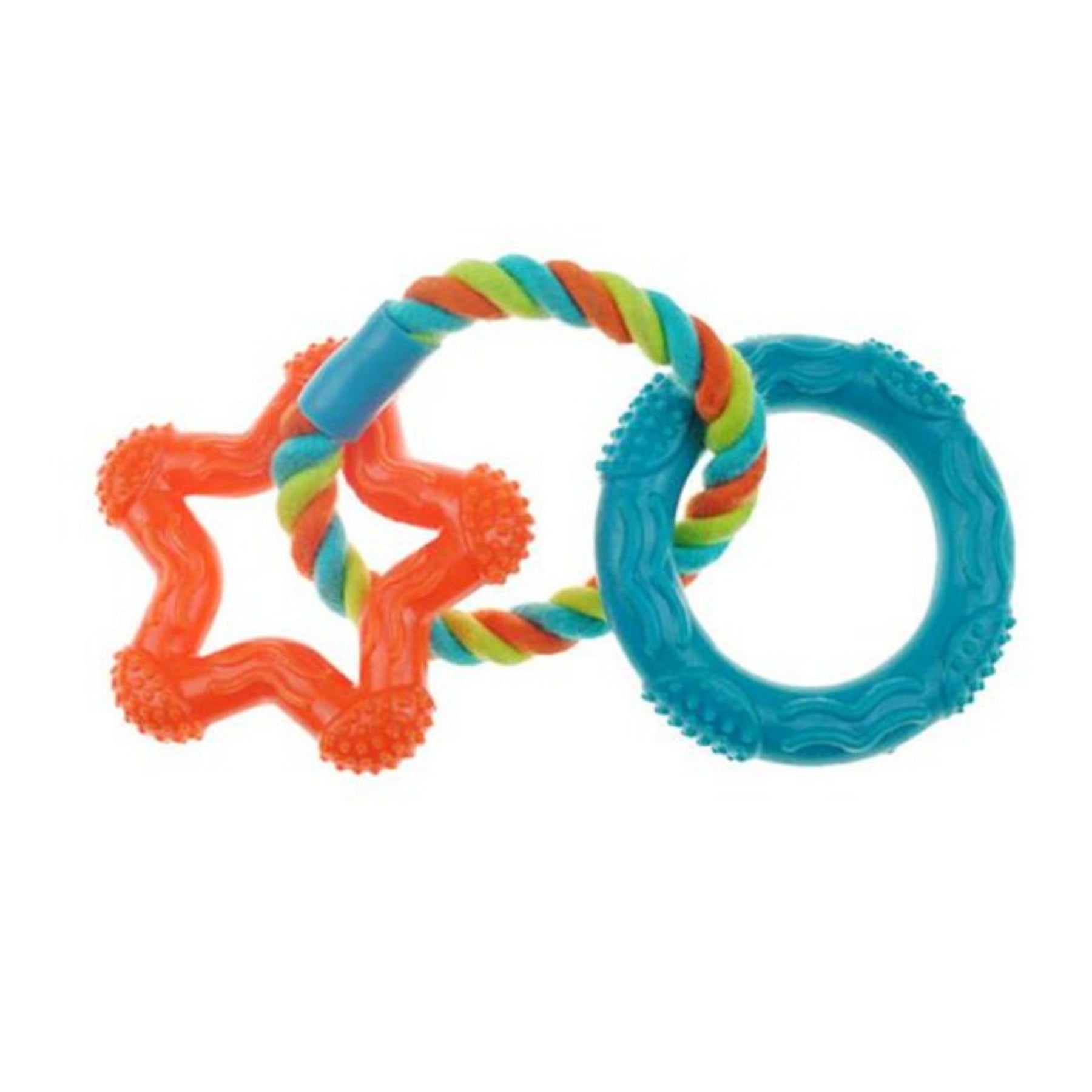 Pet Edge - 3 Ring TPR Tug With Star