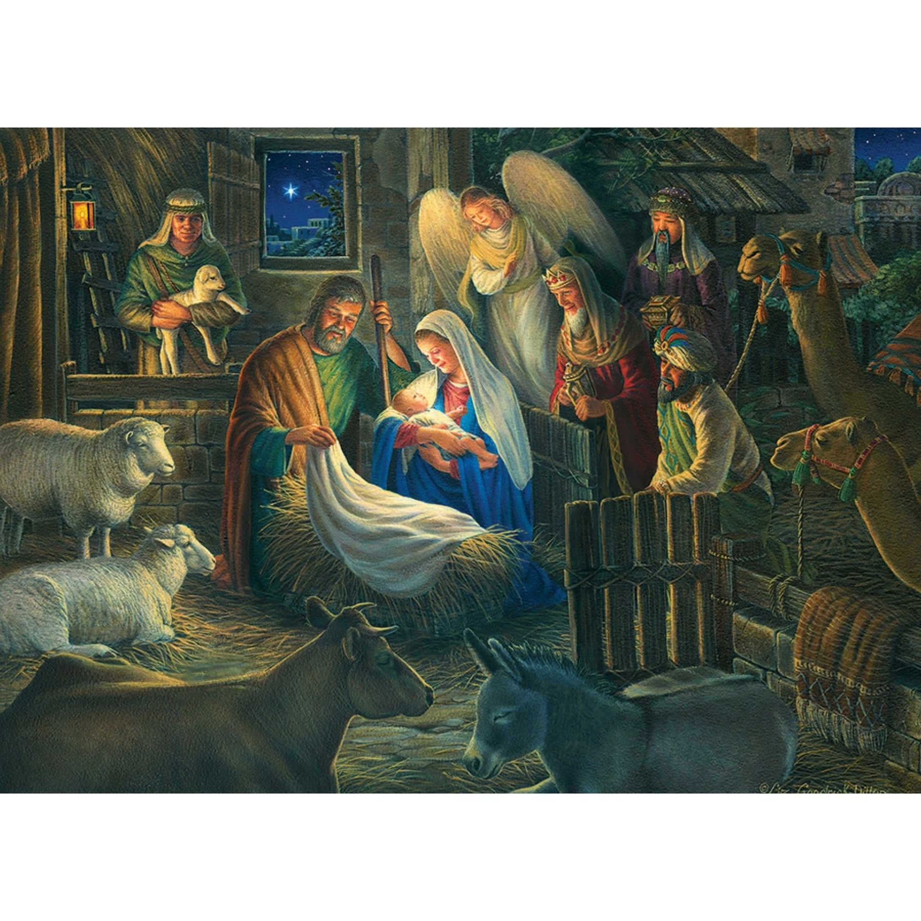 Puzzle: Away in a Manger-Southern Agriculture
