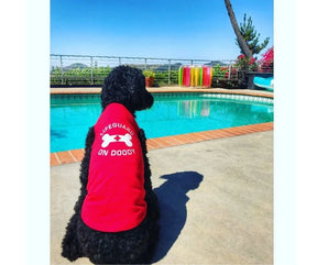 Lifeguard On Doody Dog T-shirt-Southern Agriculture