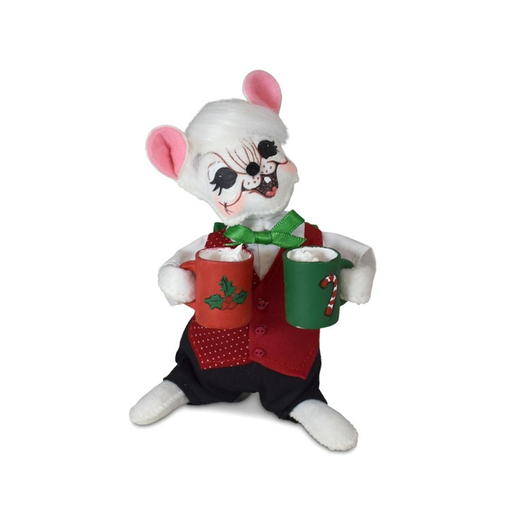 Annalee Holiday Cheer Cocoa Mouse 6 inch-Southern Agriculture