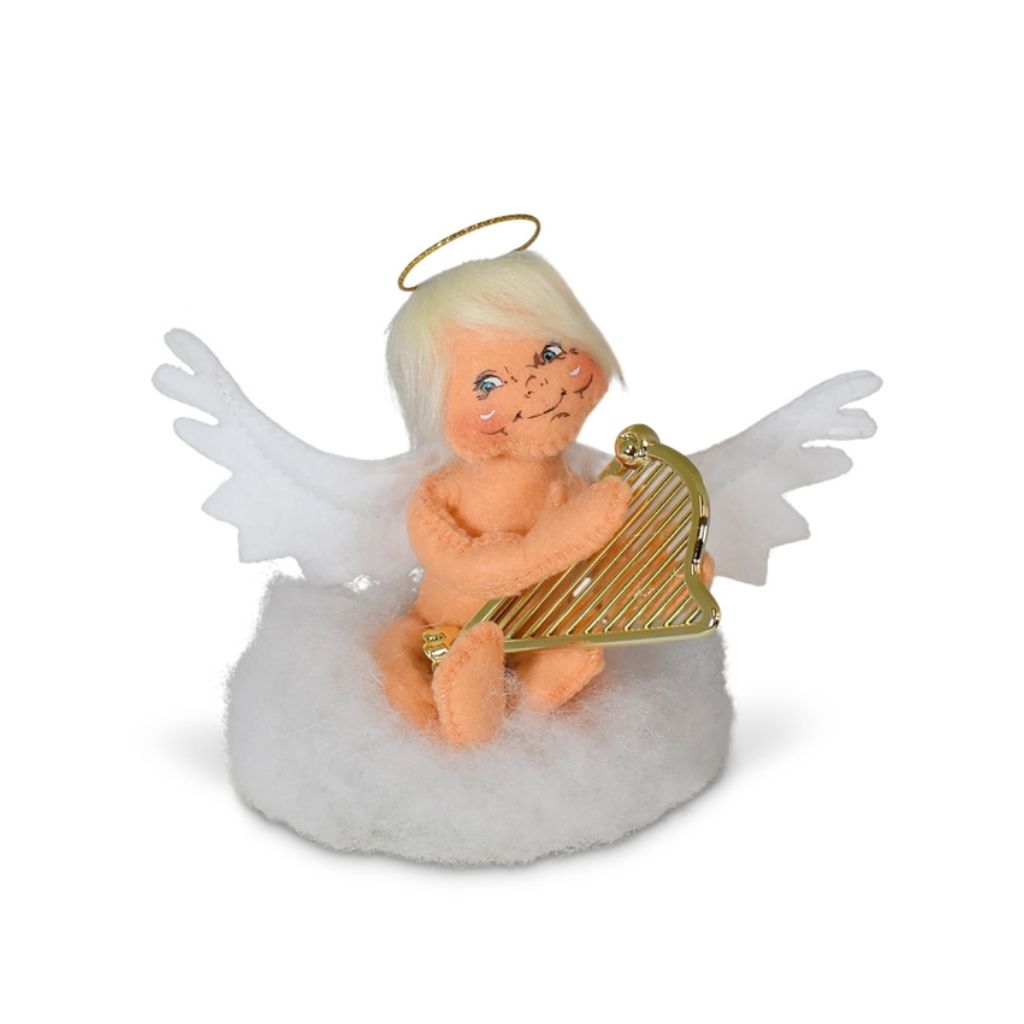 Annalee Baby Angel with Harp 5 inch-Southern Agriculture