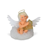 Annalee Baby Angel with Harp 5 inch-Southern Agriculture