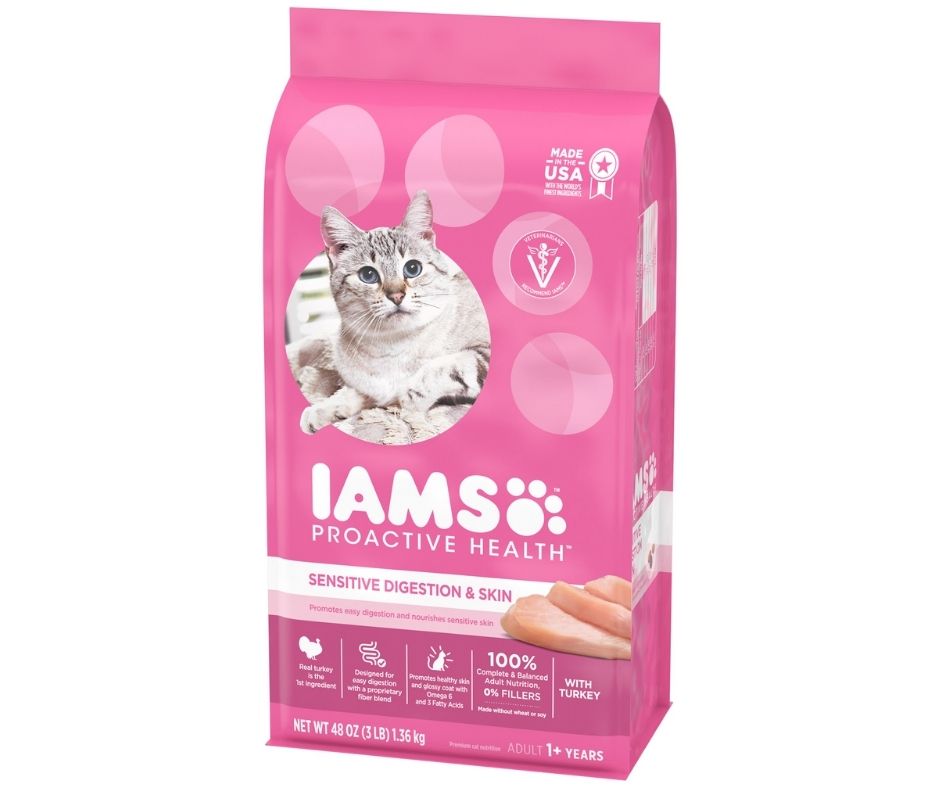 Iams - Procative Health Adult Sensitive Digestion & Skin Dry Cat Food 3 lb-Southern Agriculture