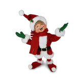 Annalee Red Elf Very Merry 9 inch-Southern Agriculture
