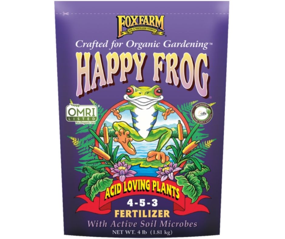 Happy Frog Acid Loving Plants Dry Fertilizer 4 lbs.-Southern Agriculture