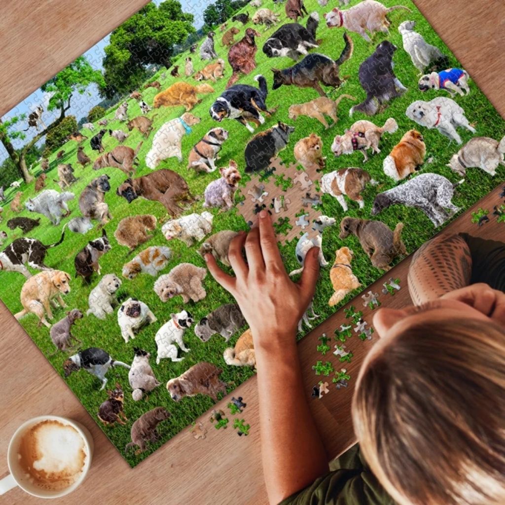 101 Pooping Puppies 1,000 Piece Puzzle-Southern Agriculture