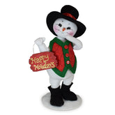 Annalee Snowman Christmas Whimsey 9 Inch-Southern Agriculture