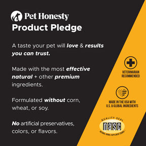 Pet Honesty - Allergy Support Peanut Butter Tasty Chews For Dogs
