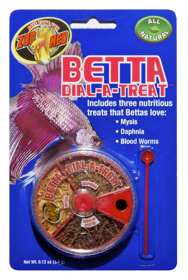 Betta Dial-A-Treat - Mysis, Daphnia & Blood Worms
