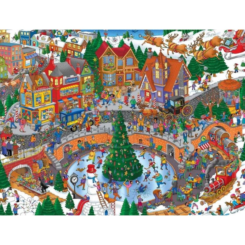 Springbok - Puzzle Holiday Havoc Family Puzzle-Southern Agriculture