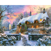 Puzzle Christmas Cottage-Southern Agriculture