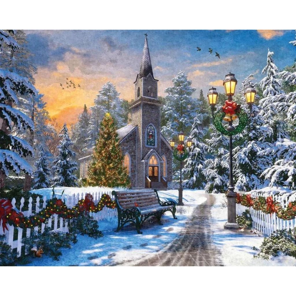 Puzzle Holiday Church-Southern Agriculture