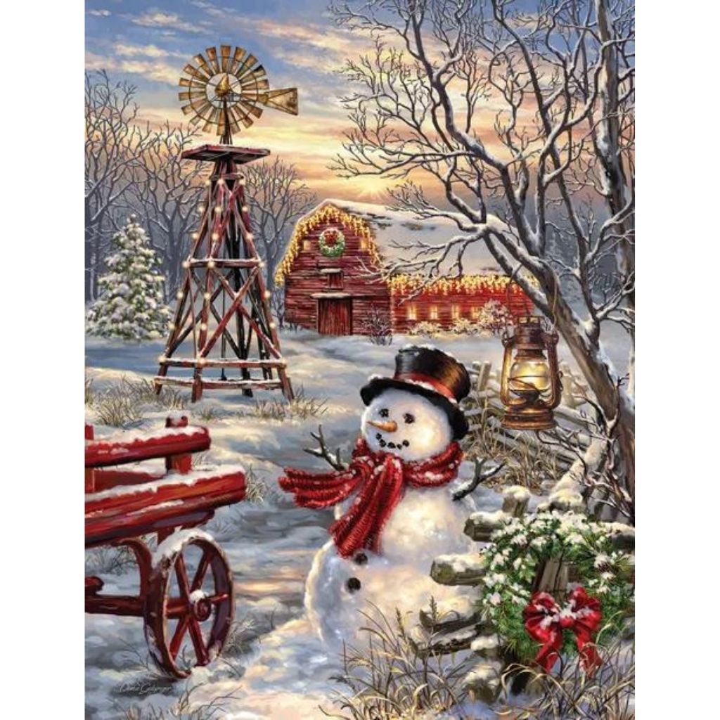 Puzzle Winter Windmill-Southern Agriculture