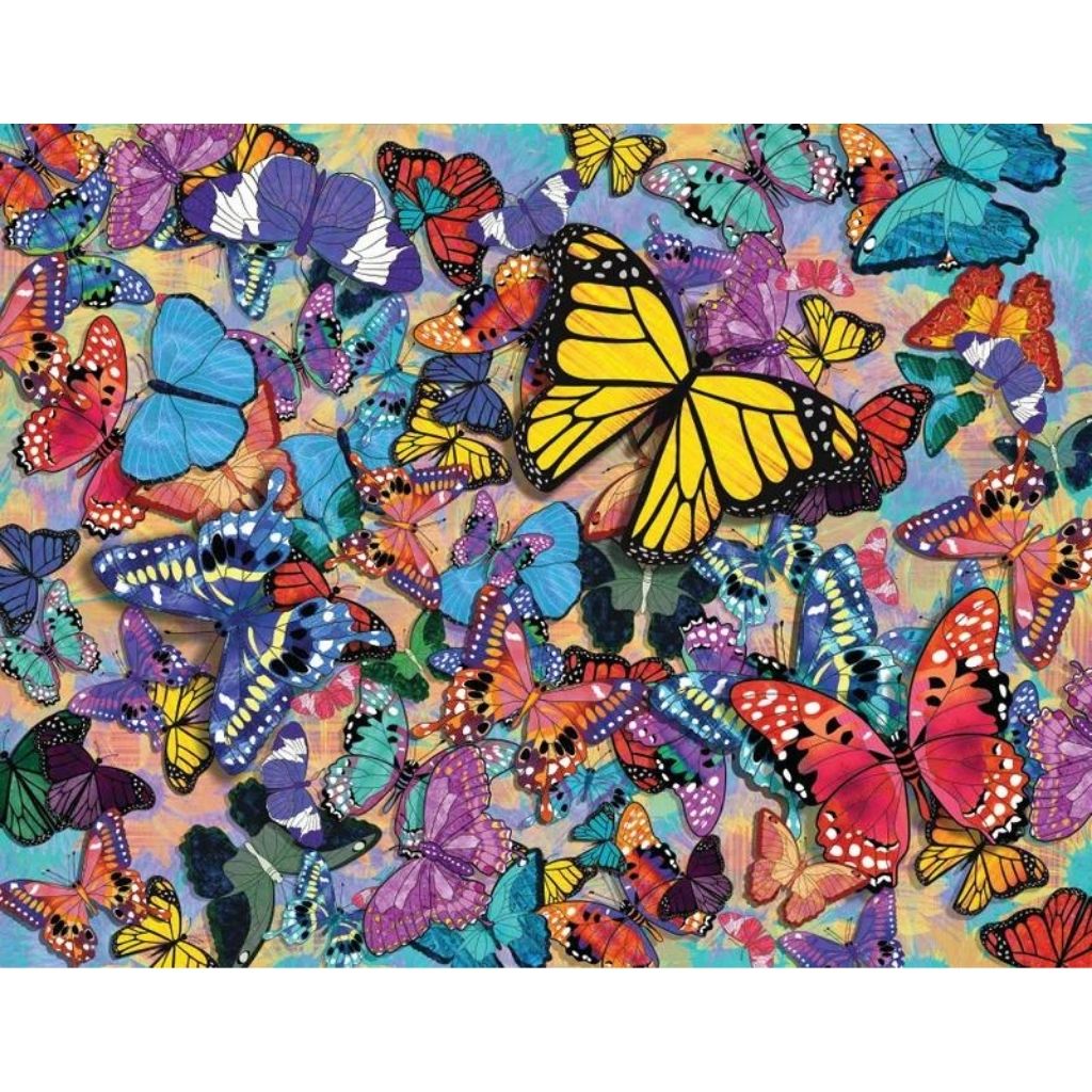 Puzzle Butterfly Frenzy-Southern Agriculture