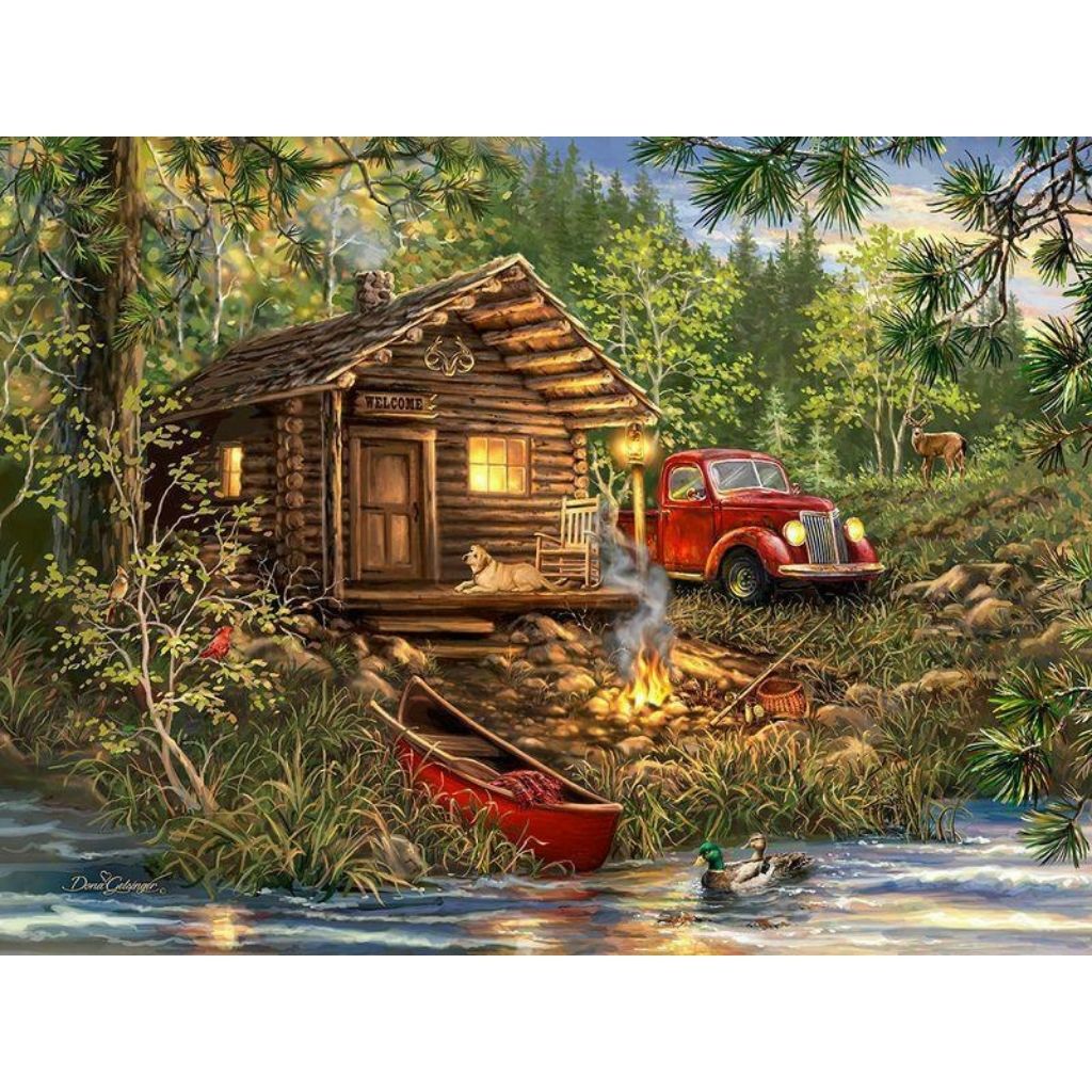 Puzzle Cozy Cabin Lfe-Southern Agriculture