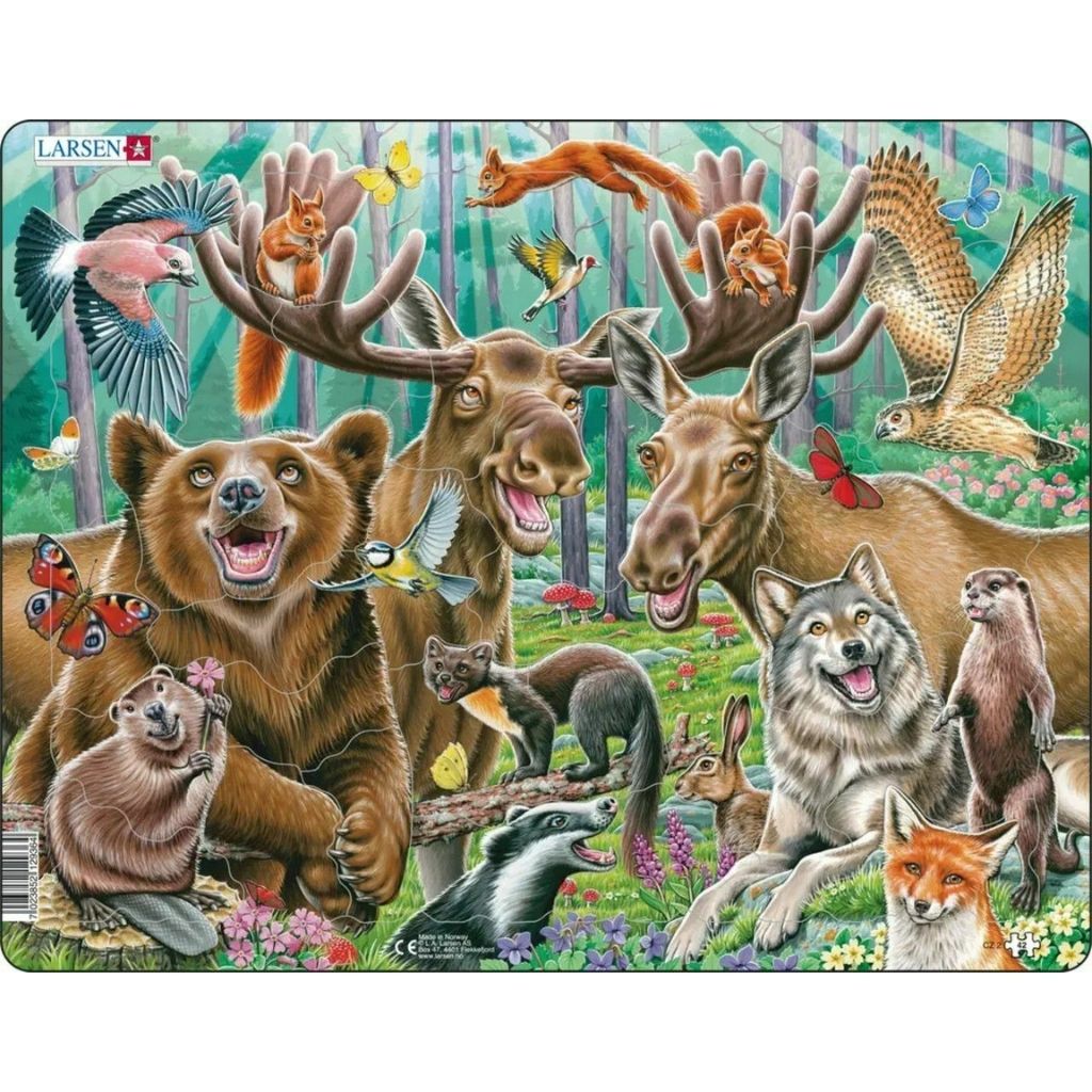 Happy Forest Selfie Puzzle-Southern Agriculture