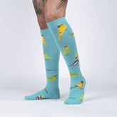 Socks Knee High Pretty Birds-Southern Agriculture