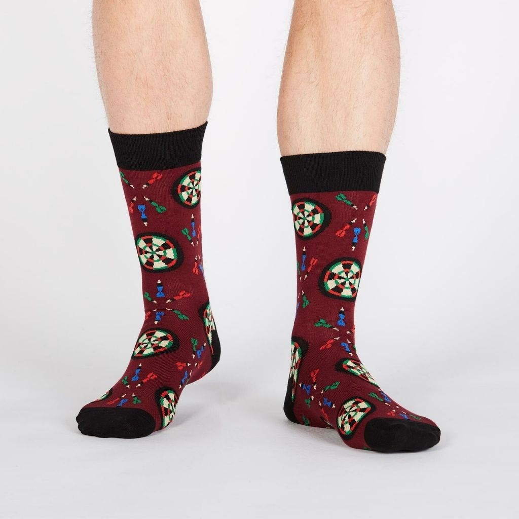 Socks Who Darted Men's Crew Socks-Southern Agriculture