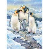 Puzzle: Penguin Family (Family)-Southern Agriculture