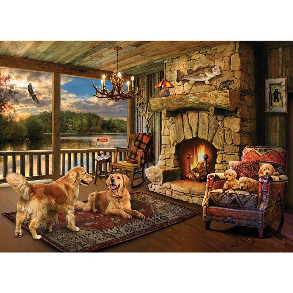 Puzzle: Lakeside Cabin-Southern Agriculture