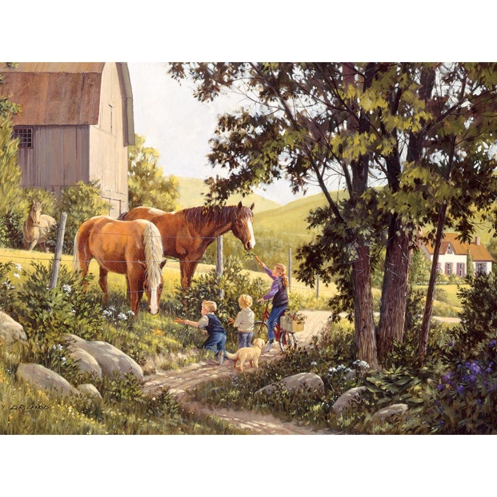Puzzle: Summer Horses-Southern Agriculture