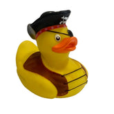 Rubber duck with straw hat on fence against