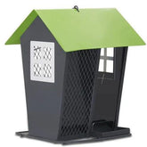 Perky Pet Duo Gray w/ Lime Roof Feeder-Southern Agriculture