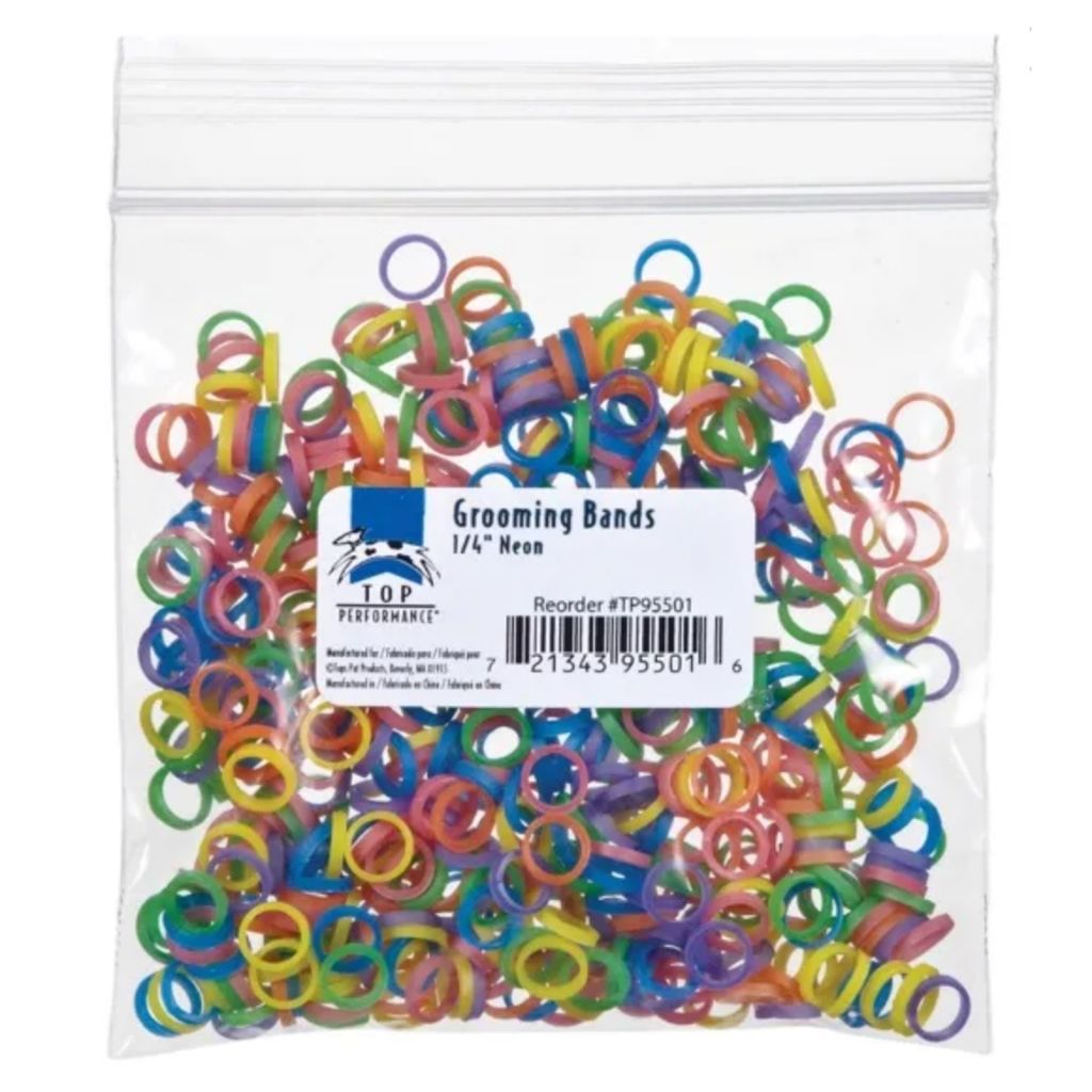 Grooming Bands 500 Count 1/4 inch