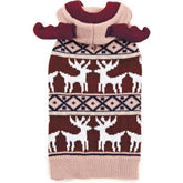 Sweater Elements Deer Antlers - Pink